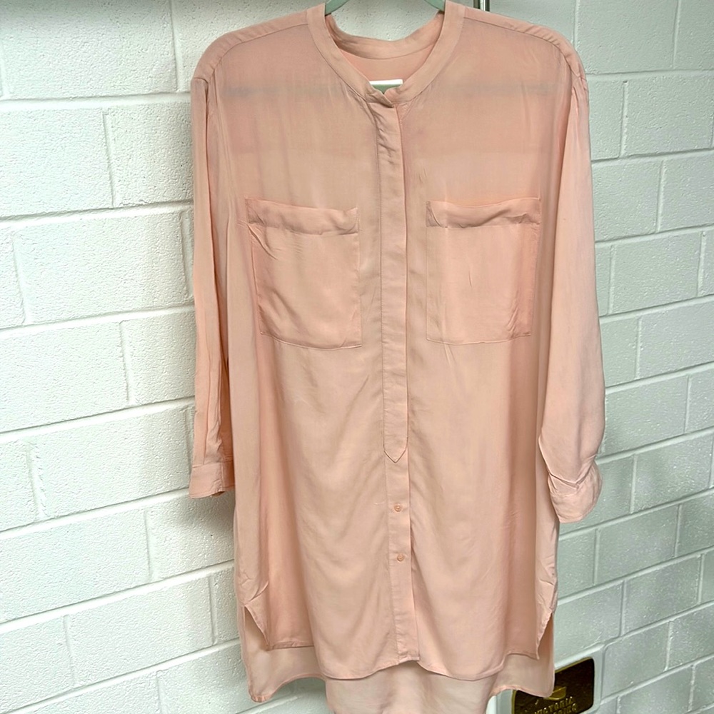 InWear Pink Tunic Length Blouse